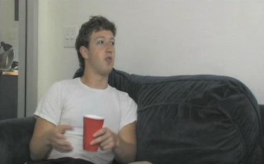 Zuckerberg w 2005 r. 