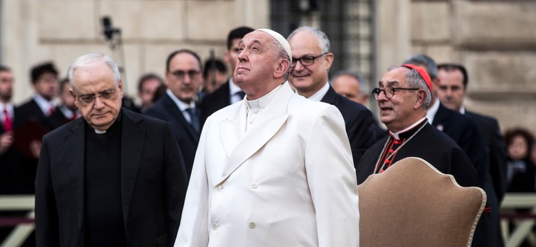 Papież Franciszek popłakał się w trakcie modlitwy o pokój na Ukrainie