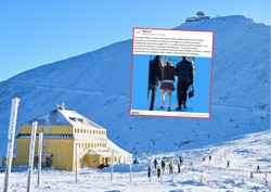 Tak ubrana poszła w Karkonosze. Zdjęcie to nowy hit sieci
