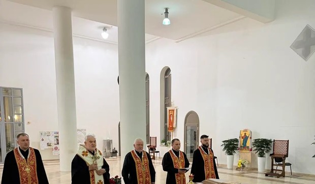 Ostaci Andrija i Sofije Melnjik u Kijevu 22. maja