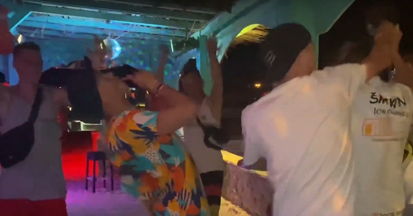 Kao na beogradskim splavovima...