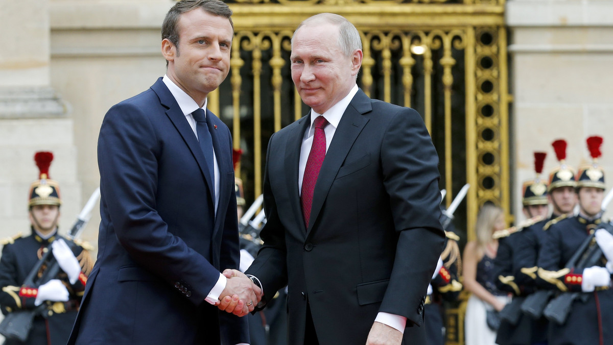 FRANCE RUSSIA DIPLOMACY (Russian President Vladimir Putin visits France)