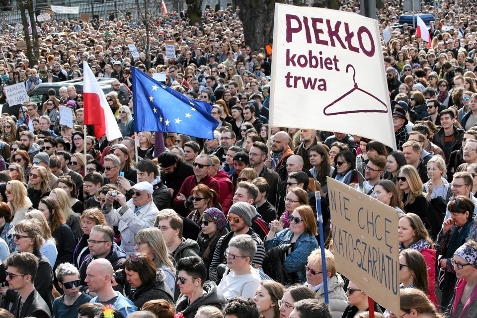 Demonstracja w Warszawie