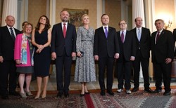 Prezydent Duda spotkał się w USA z przedstawicielami organizacji żydowskich. "Nie było mowy o kwestiach majątkowych"