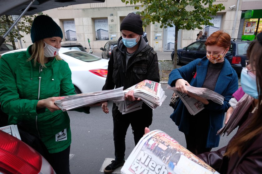 Protesty przeciw orzeczeniu Trybunału Konstytucyjnego