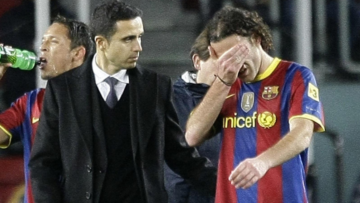 Obrońca Barcelony, Gabriel Milito, może być wyłączony z gry przez prawie sześć tygodni, po tym jak doznał urazu uda w środowym meczu Pucharu Króla z Ceutą (5:1).