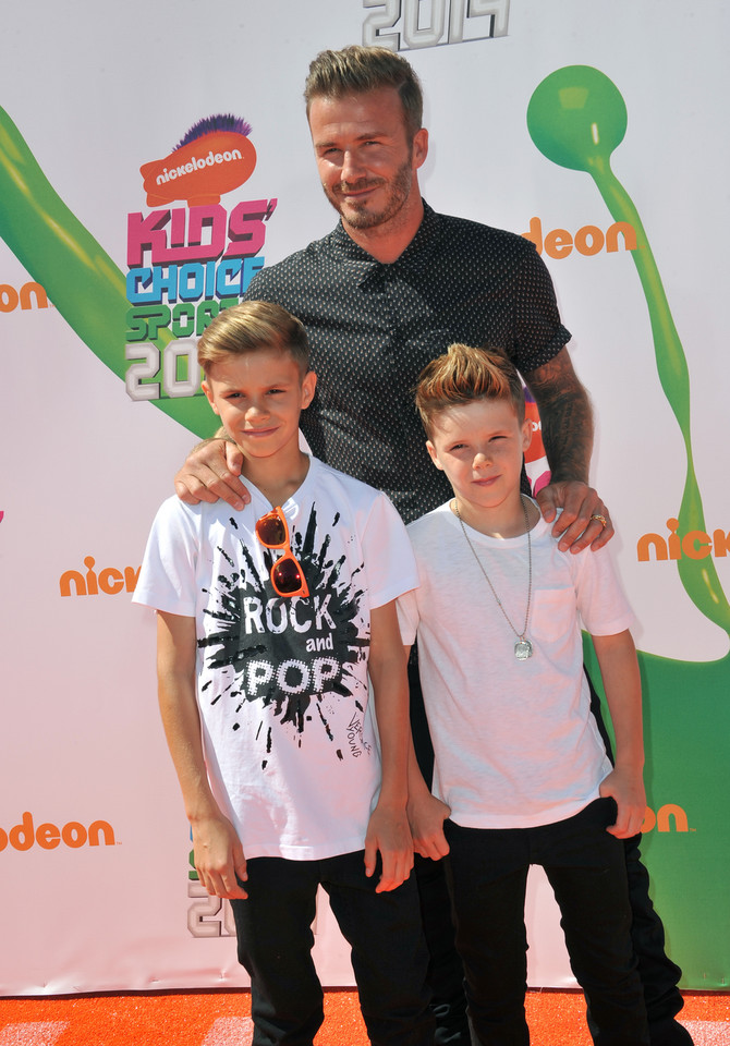 David Beckham ma czworo dzieci