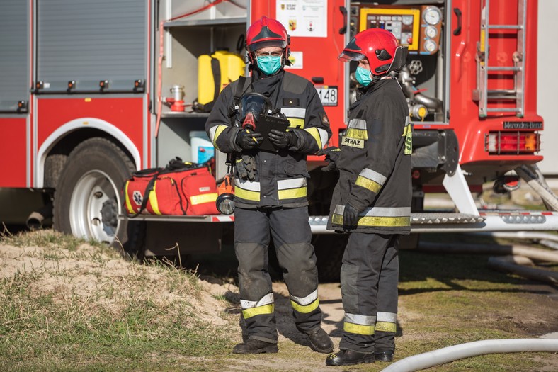 Straż pożarna - także skorzysta ze świadczenia mieszkaniowego
