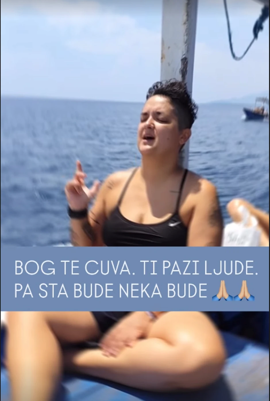 Marija Šerifović na Baliju