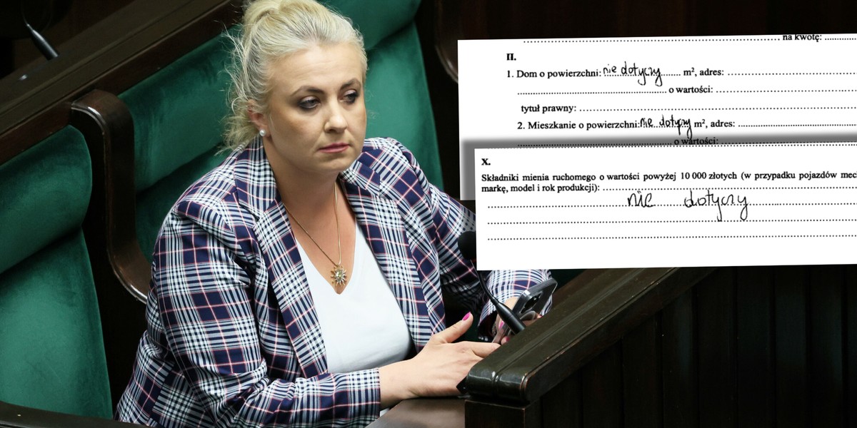 Katarzyna Sójka w swoim oświadczeniu majątkowym nie pochwaliła się zbyt dużym stanem posiadania.