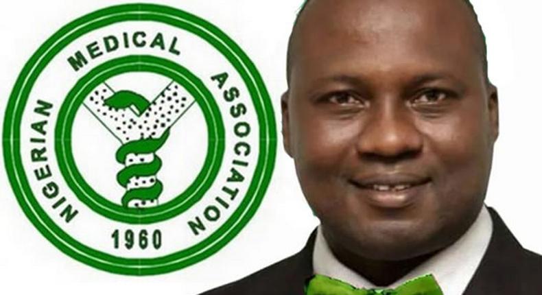 Dr Adedayo Faduyile, the President of Nigeria Medical Association (NMA)  [vigil360]