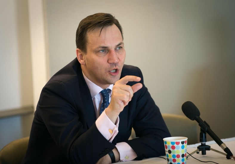 Radosław Sikorski, fot. Ken Cedeno/Bloomberg News