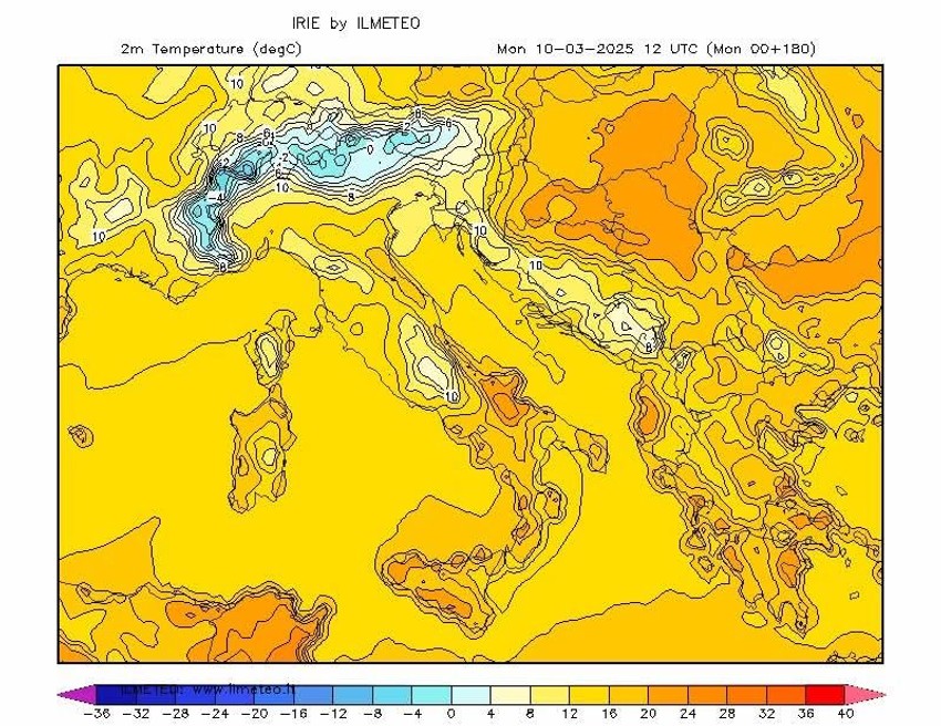 Mapa temperatura