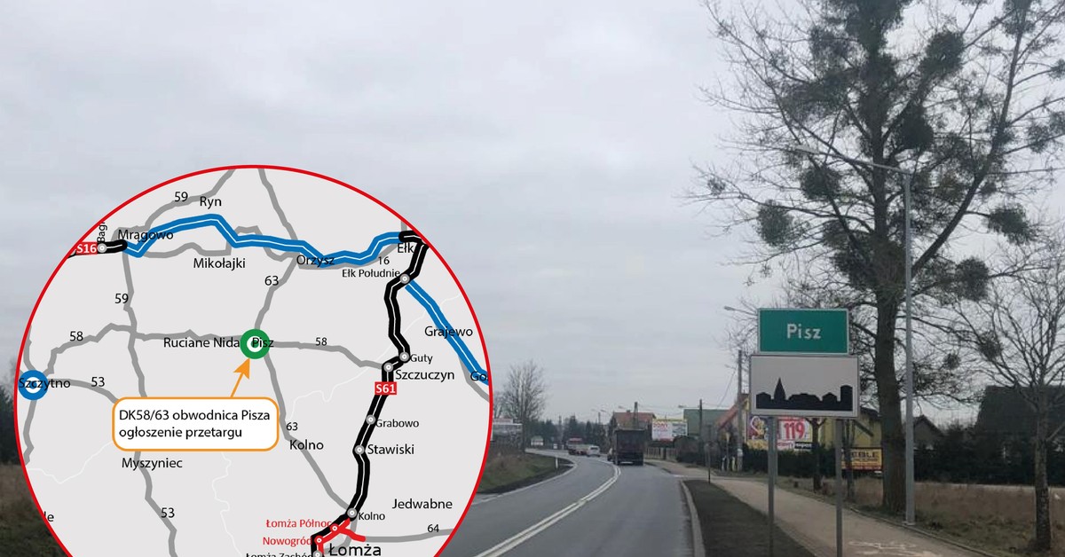 Mieszkańcy długo na to czekali. Znamy chętnych do budowy obwodnicy Pisza