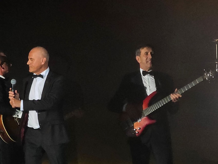 Žika Jakšić na koncertu Aleksandre Prijović