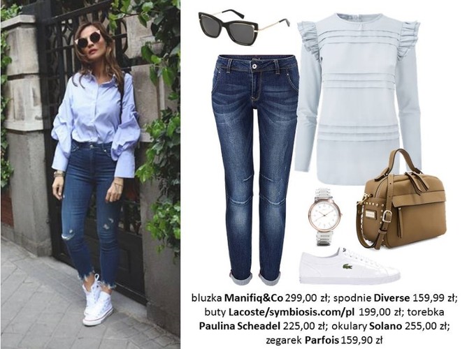 Wiosenne STYLIZACJE z butami sportowymi