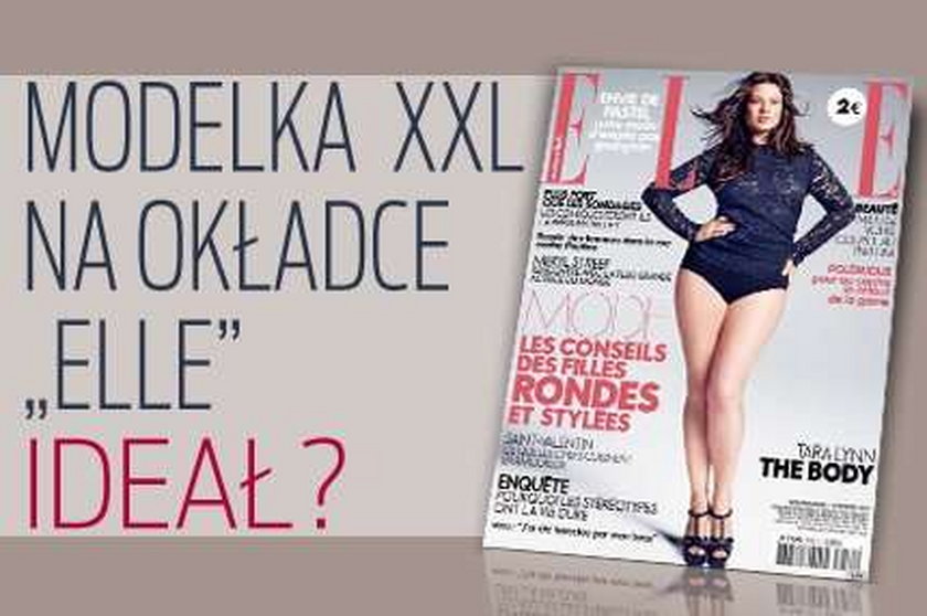 Modelka XXL na okładce "Elle". Ideał?