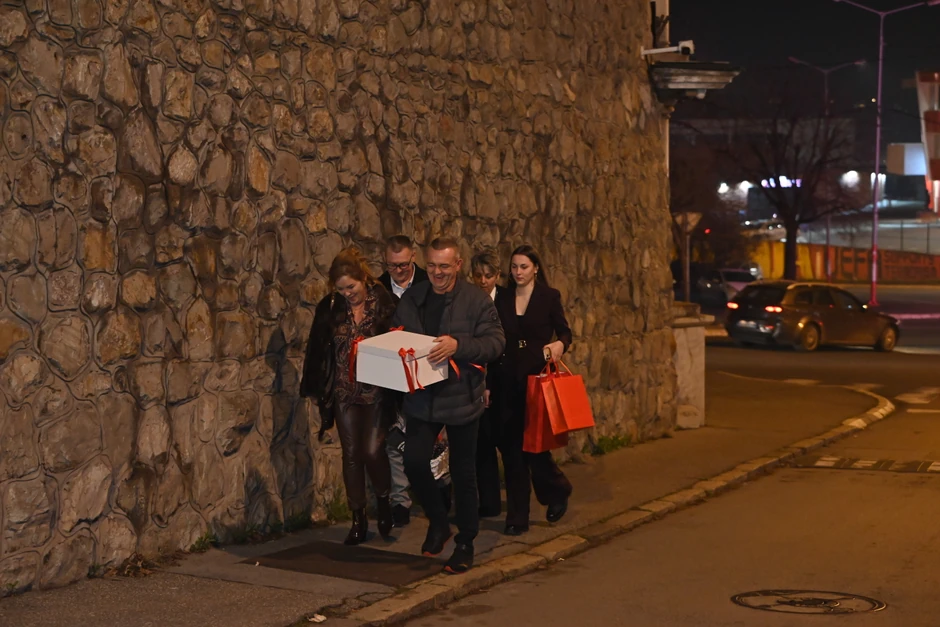 Rodići prvi stigli na slavu kod Cece Ražnatović