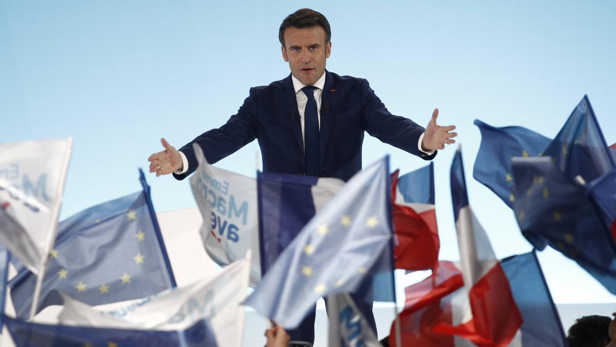 Emmanuel Macron po pierwszej turze wyborów prezydenckich