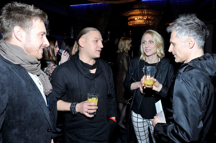 Maciej Jachowski, Paweł Golec i Robert Kozyra na gali Fryderyków 2014