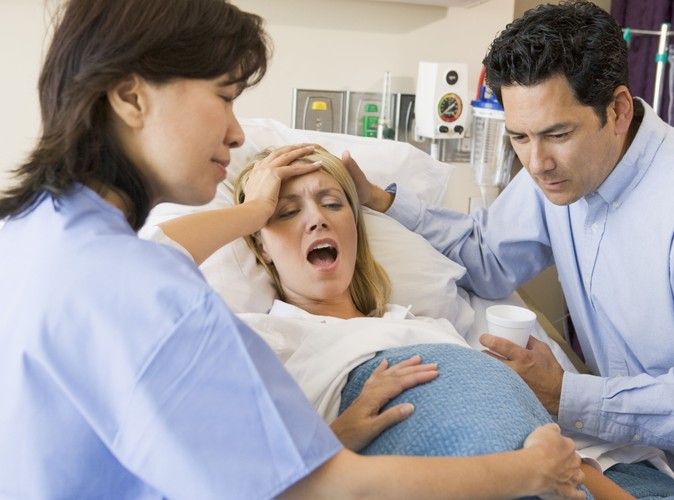 7. Inna pozycja do rodzenia