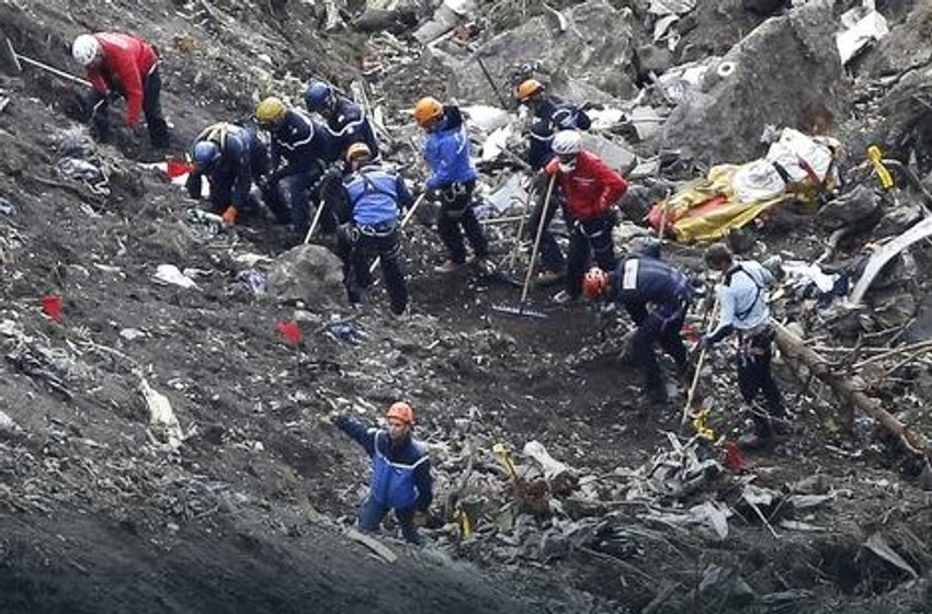 U padu aviona poginulo je svih 150 putnika i članova posade