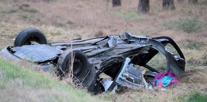 Tragiczny wypadek pod Żaganiem. Zginęło dziecko i ciężarna matka