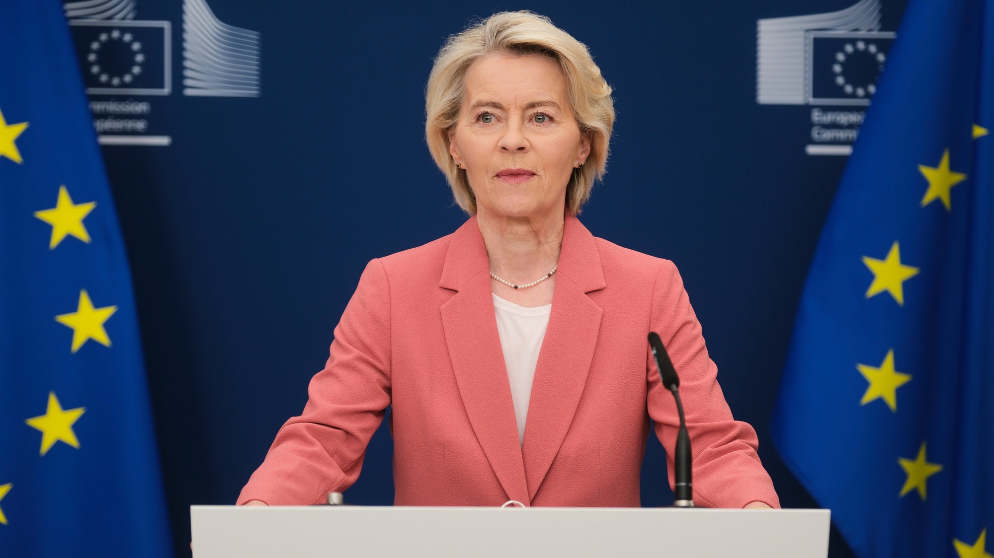 Predsedníčka Európskej komisie (EK) Ursula von der Leyenová.