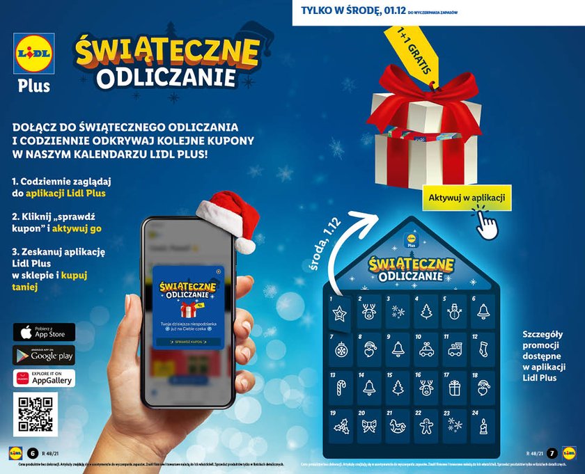 24112021 Świąteczne Odliczanie Lidl grafika