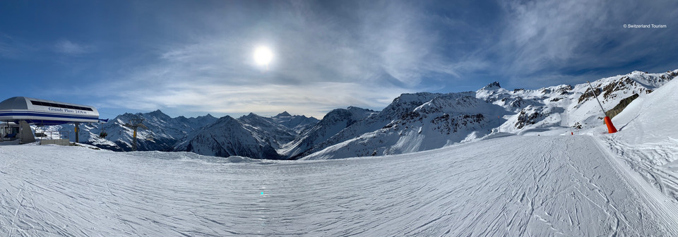 Zima w Zinal - Grimentz