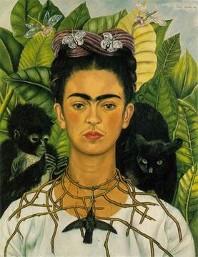 Frida Kahlo, autoportret, 1940 r.