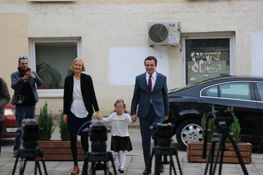 Kurti i Rita sa ćerkom