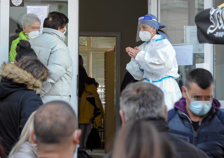 Kragujevac Dom zdravlja Kovid ambulanta RAS foto Nebojsa Raus45