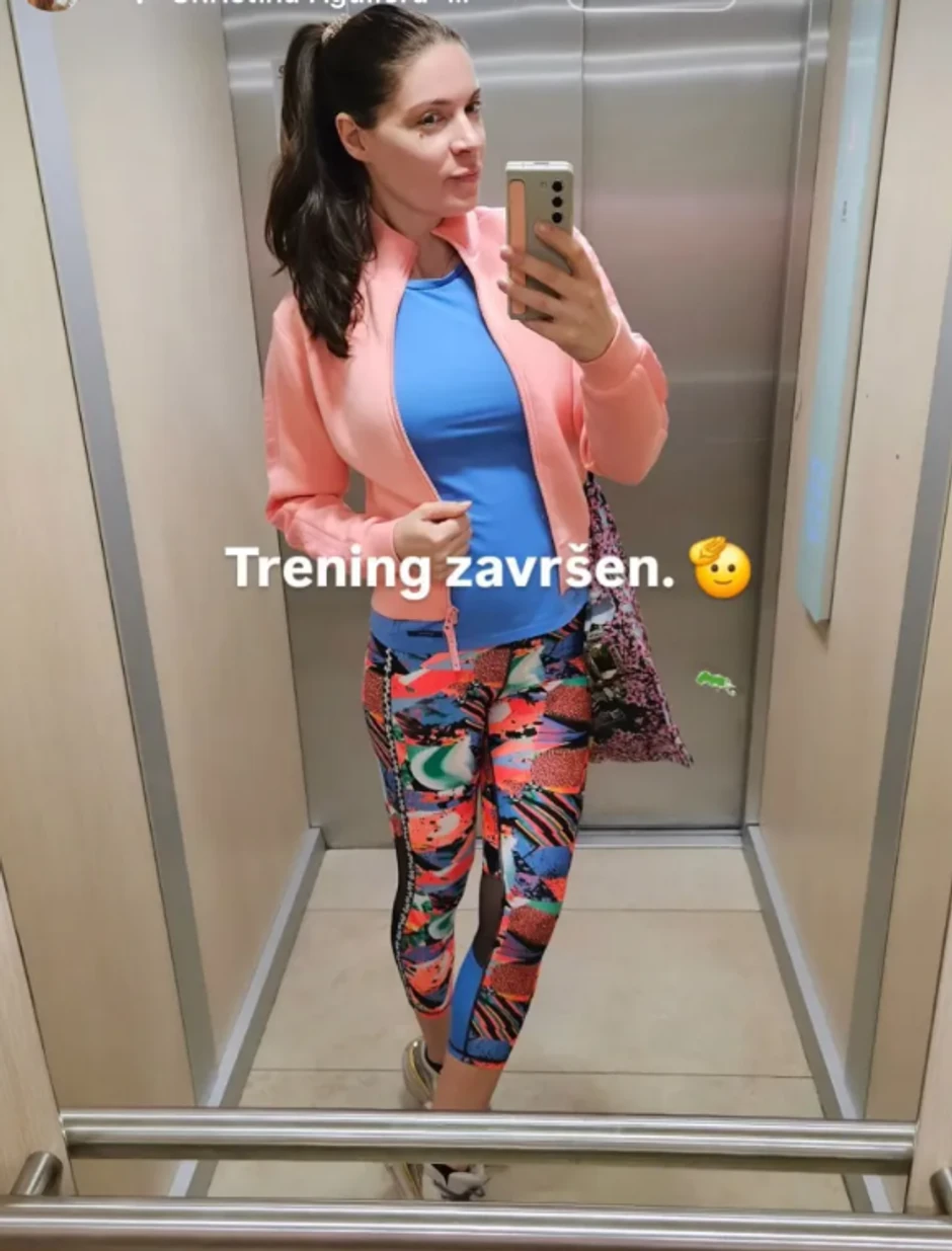 Sanja Kužet nakon treninga