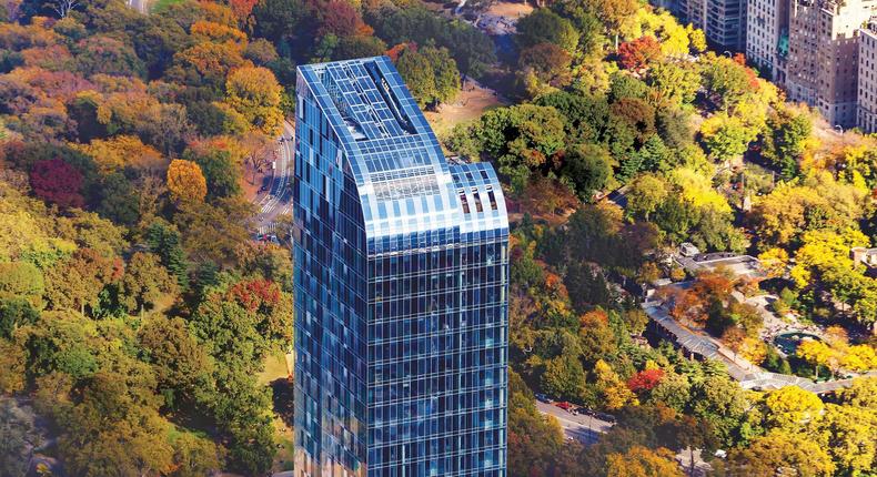 One57 from the sky.