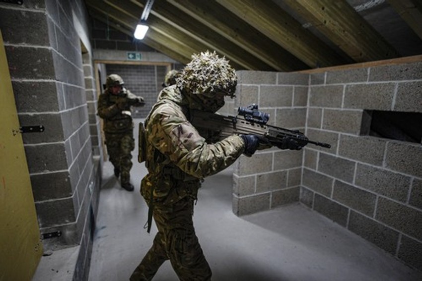 Britanske trupe na vojnoj vežbi u Estoniji