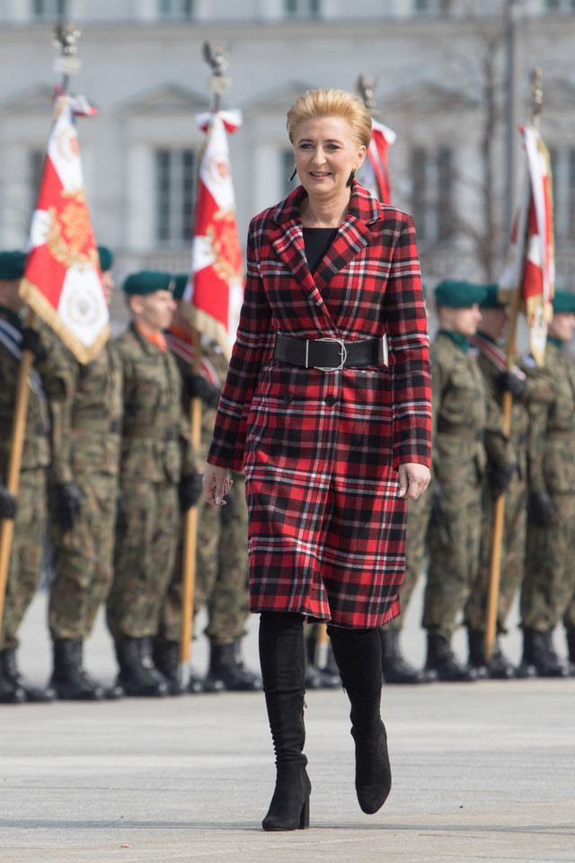  Uroczystość wręczenia sztandaru Pułkowi Reprezentacyjnemu Wojska Polskiego, marzec 2019