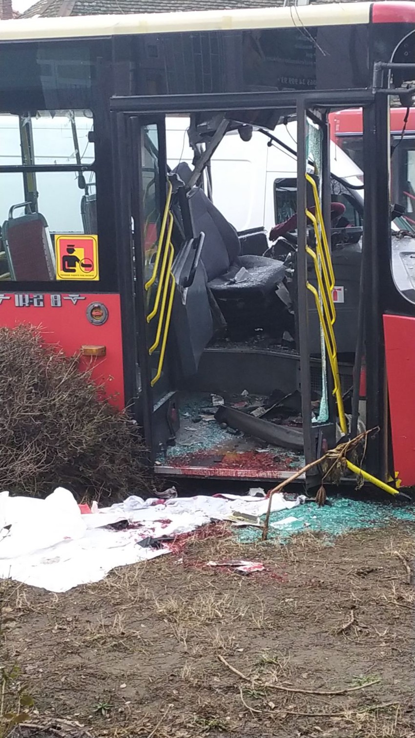 Autobusi su srećom bili skoro prazni