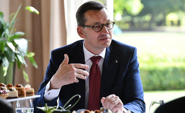 Morawiecki dla CNN: Uboższa Polska traciła kosztem bogatszej Anglii, bogatszych Niemiec czy bogatszej Francji