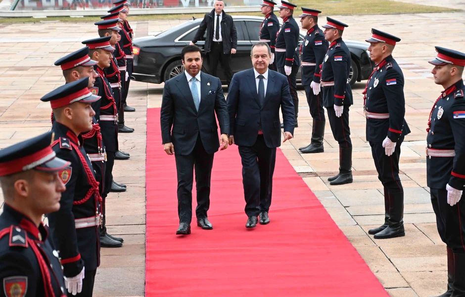 Ivica Dačić ugostio je u Beogradu predsednika Interpola Ahmeda Nasera Al Rasija