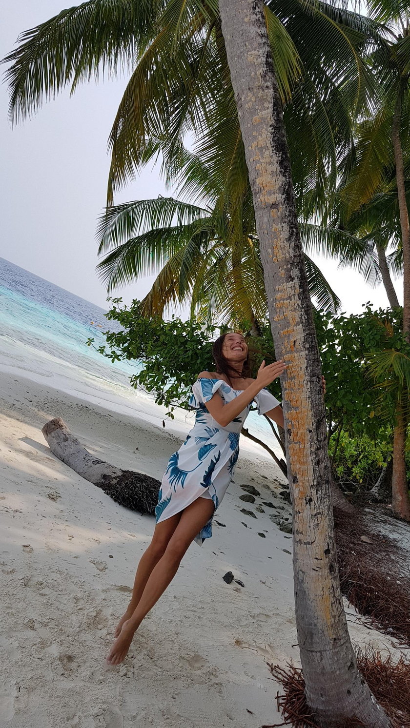 Agata Steczkowska na wakacjach na Malediwach