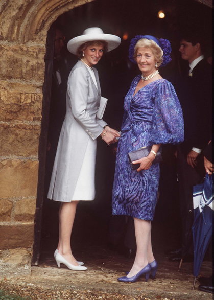 Księżna Diana i Frances Shand Kydd