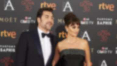 Penelepe Cruz i Javier Bardem na rozdaniu nagród Goya