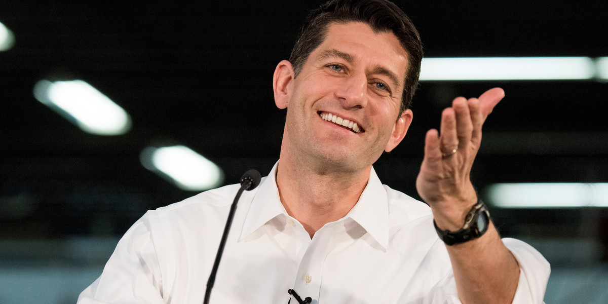 'I don't worry about things that are outside of my control': Paul Ryan pledges to advance tax cuts amid the Trump bombshells