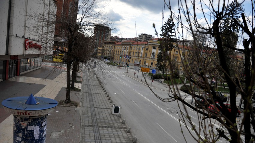 Puste ulice u Užicu