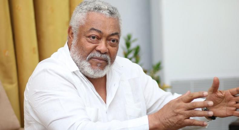 Former President Jerry John Rawlings