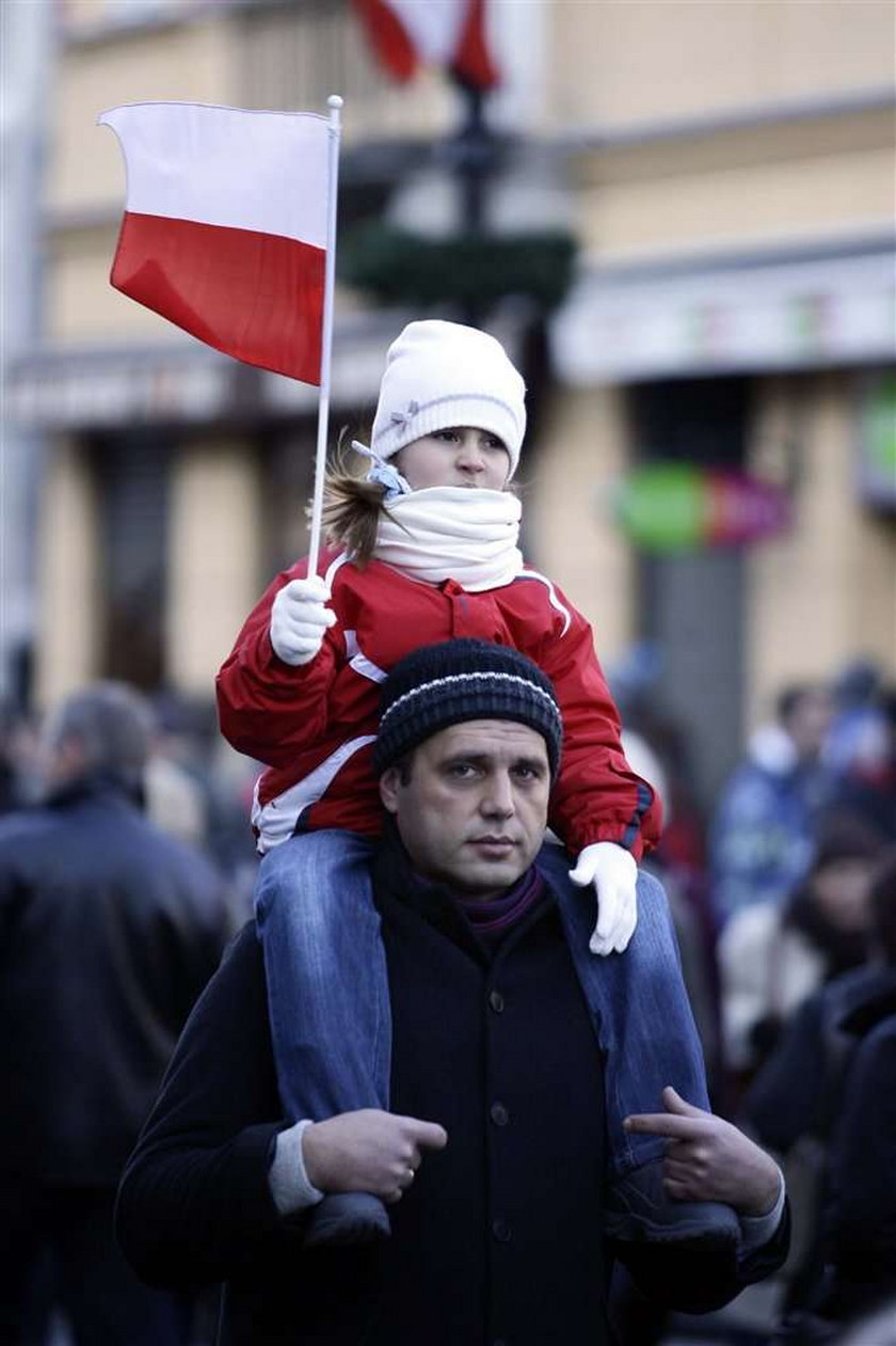 Tysiące Polaków na obchodach Święta Niepodległości