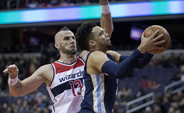 Liga NBA: Gortat dopiero drugi raz w tym miesiącu z dwucyfrowym dorobkiem punktowym