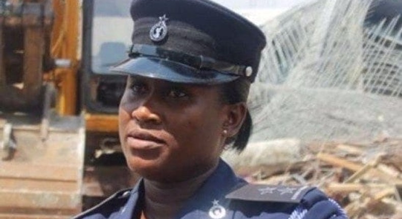  Superintendent Effia Tengey,  leaves Ghana Police Service.