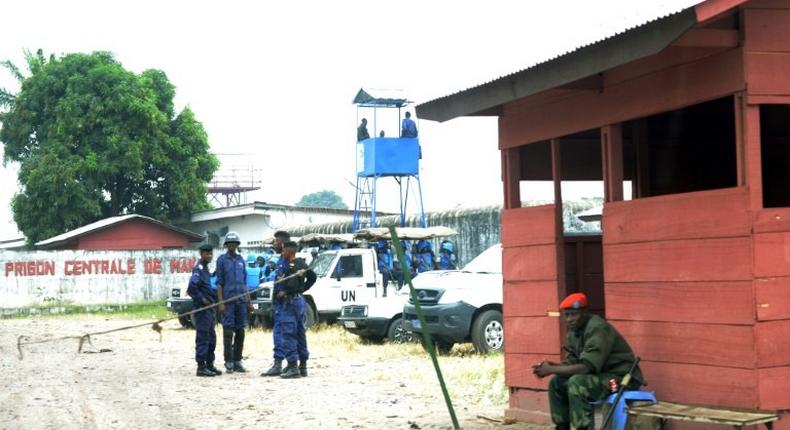 The first jail break involved Makala prison in central Kinshasa which was built when the country was under Belgian rule (1908-1960)